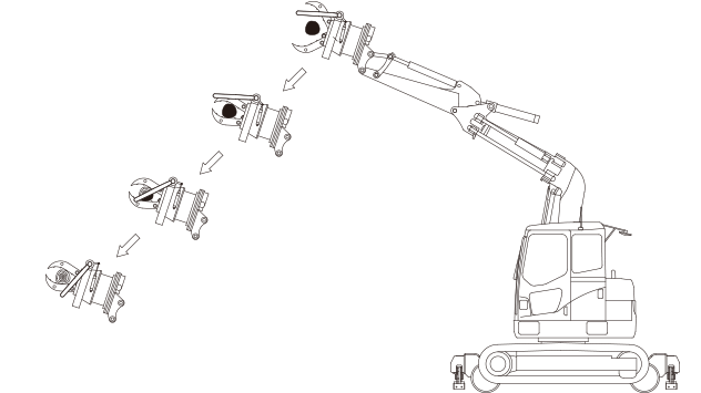 伐採作業概要図