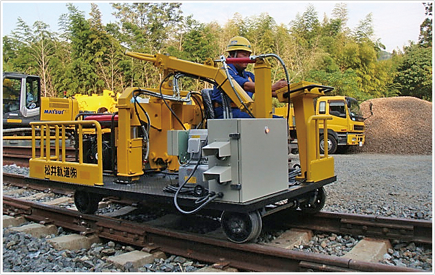 継目落ち整正機 自走式タイプ CRJD-Y01