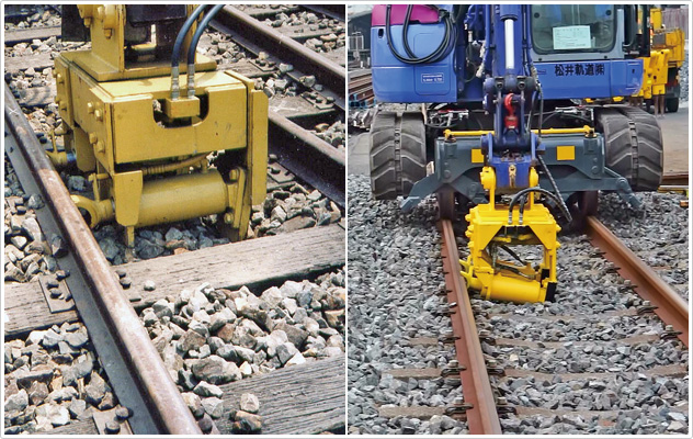 通り押機（ライニングアタッチメント）